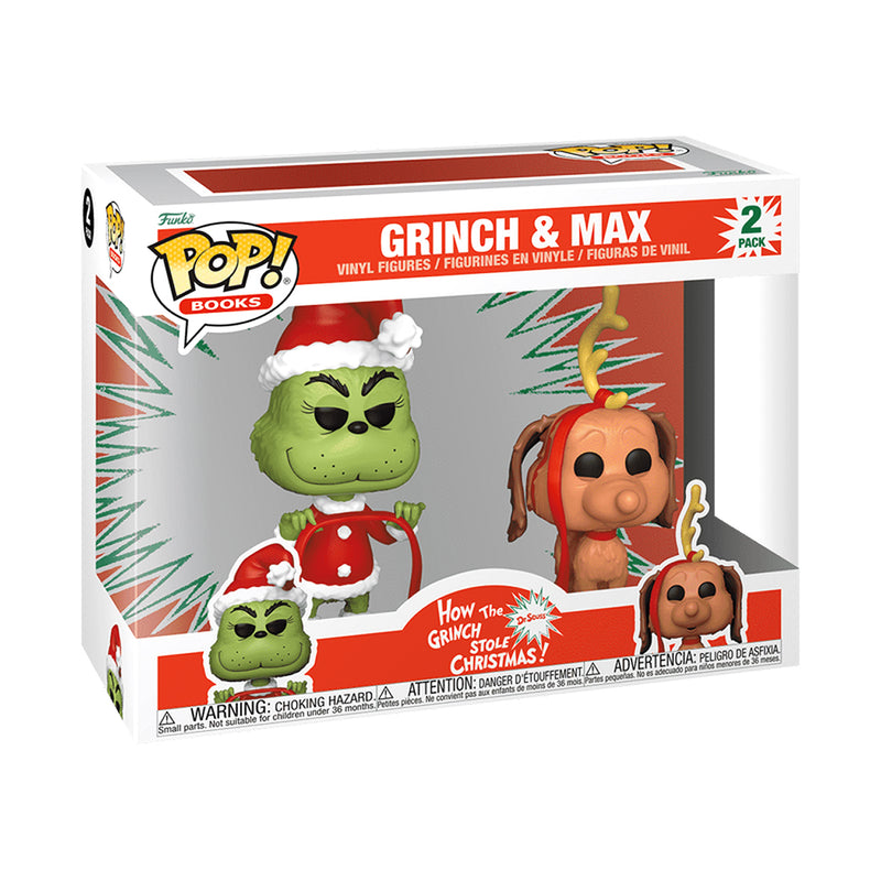 Statuetta collezionabile del Grinch e del cane Max