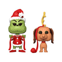Statuetta collezionabile del Grinch e del cane Max