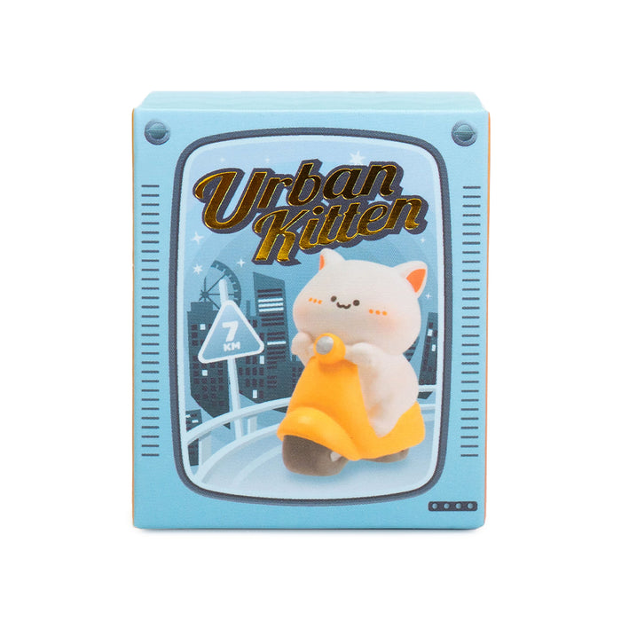 Blind Box della serie Urban Kitten  il dolcissimo gattino alle prese con 6 scene di vita quotidiana più una rara