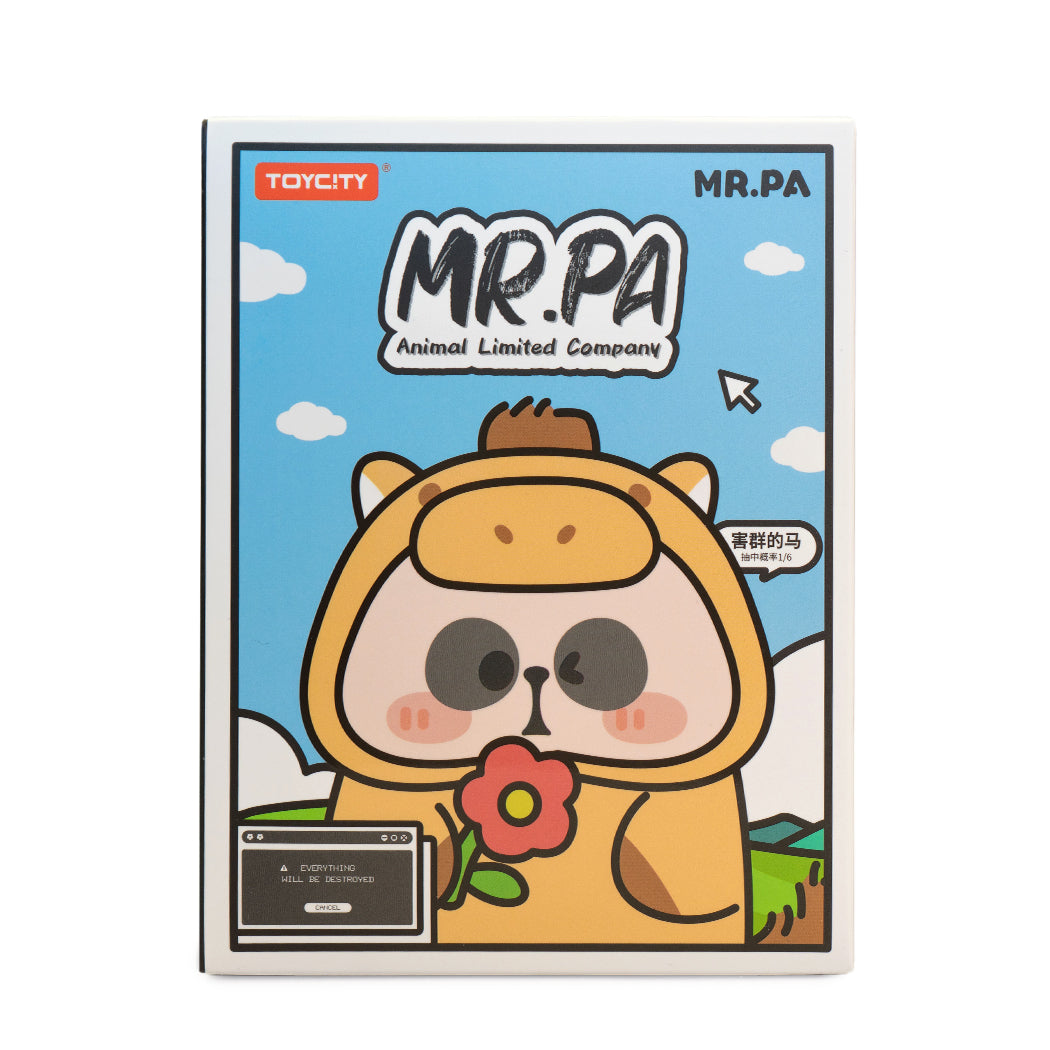 Blind Box della serie Mr Pa travestito da animaletto