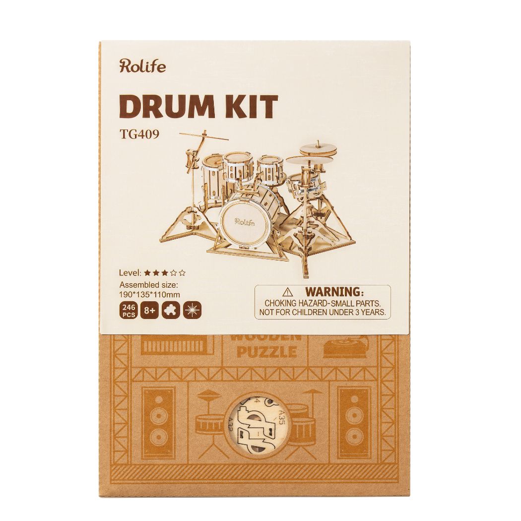 Puzzle in 3d che riproduce in miniatura una batteria