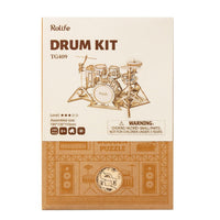 Puzzle in 3d che riproduce in miniatura una batteria