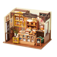 Puzzle in 3d che riproduce in miniatura una graziosa bakery