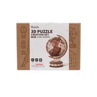 Puzzle in 3d che riproduce un mappamondo.