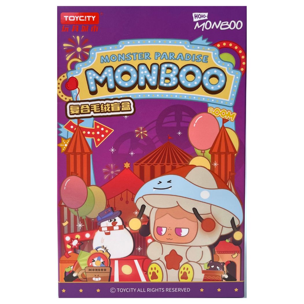 Blind Box della serie Monboo al circo