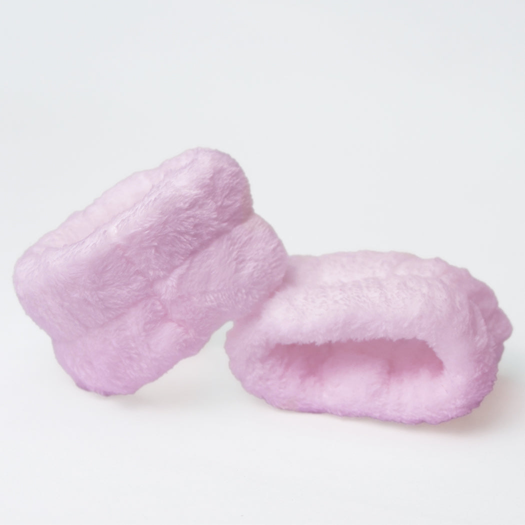 Polsini per la skincare in tessuto super morbido.