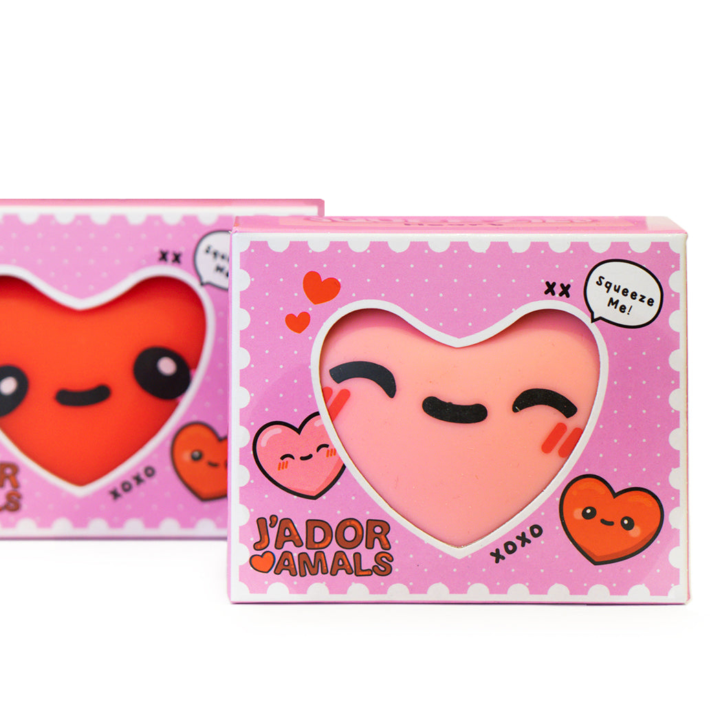 Squishy a forma di cuore super morbido.