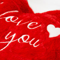 Plush a forma di cuore super fluffy