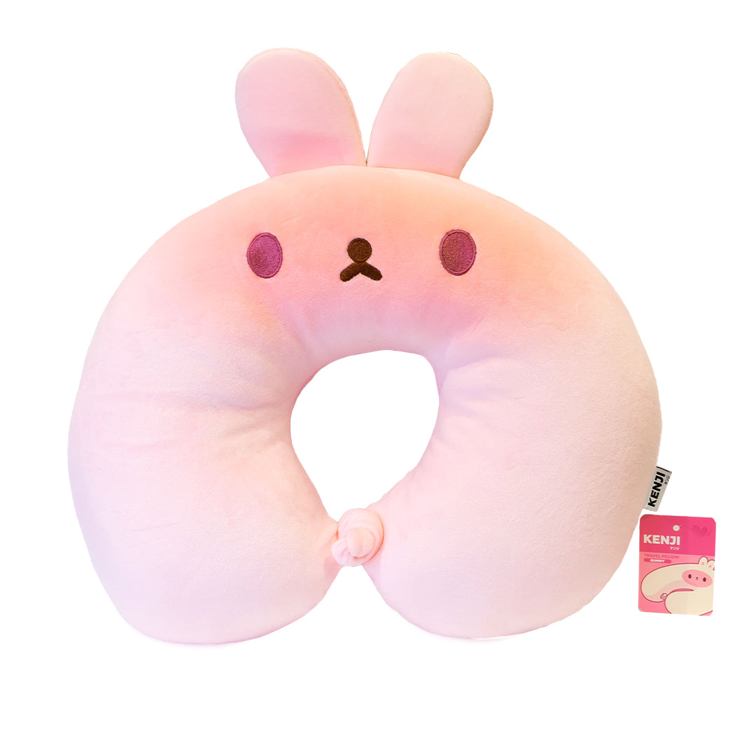 Cuscino da viaggio a forma di  coniglio