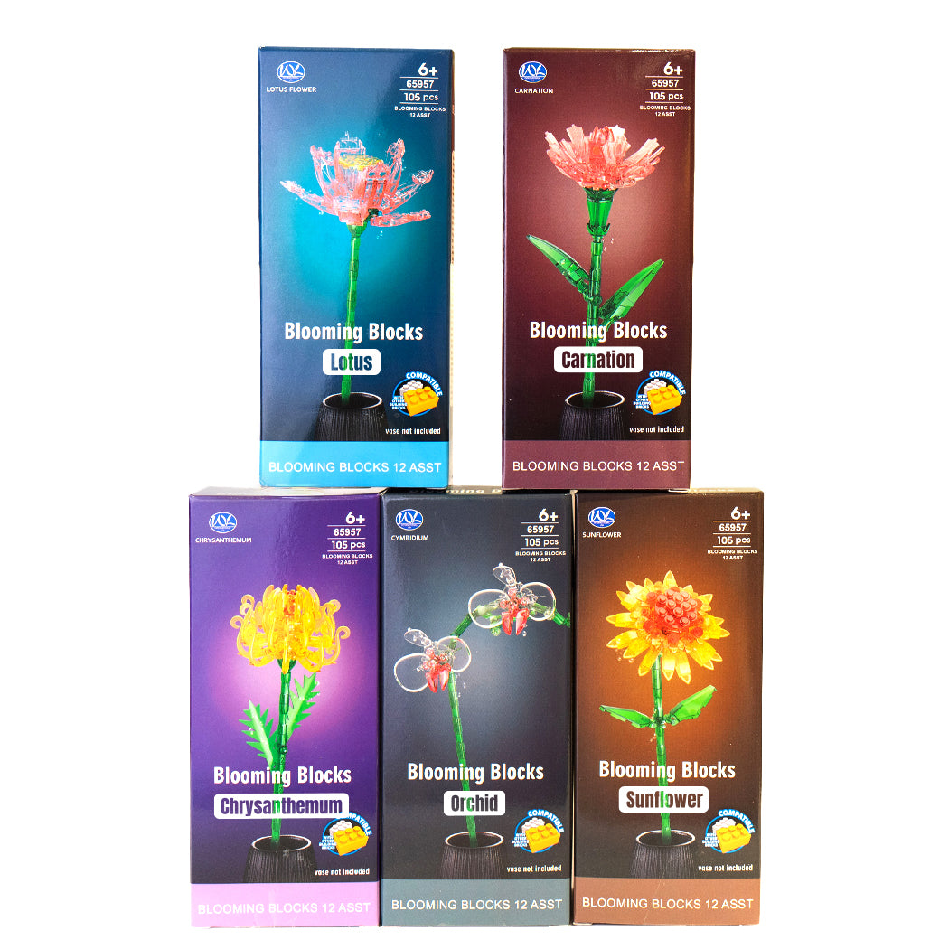 Building Blocks Fiori|Colore:Unico