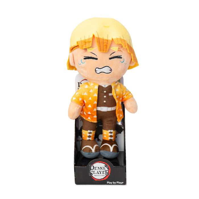 Peluche del personaggio Zenitsu della serie Demon Slayer.