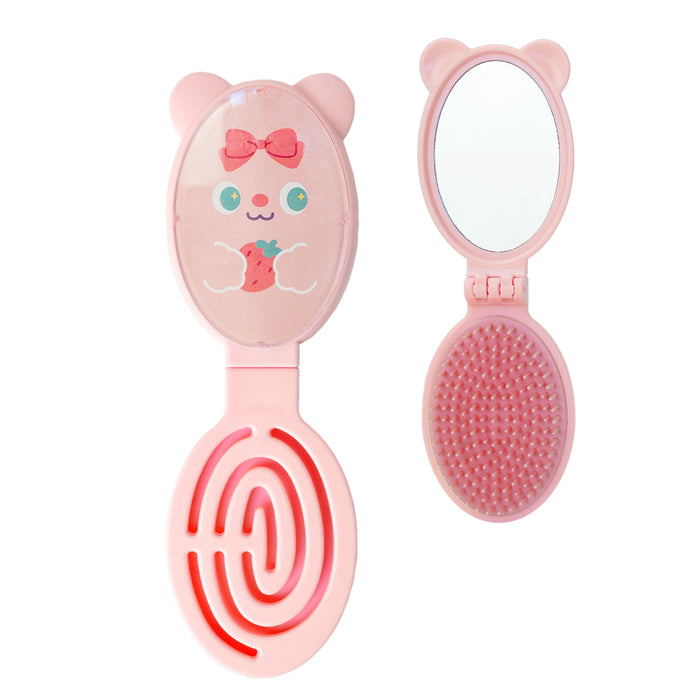 Pettine Pieghevole con Specchio