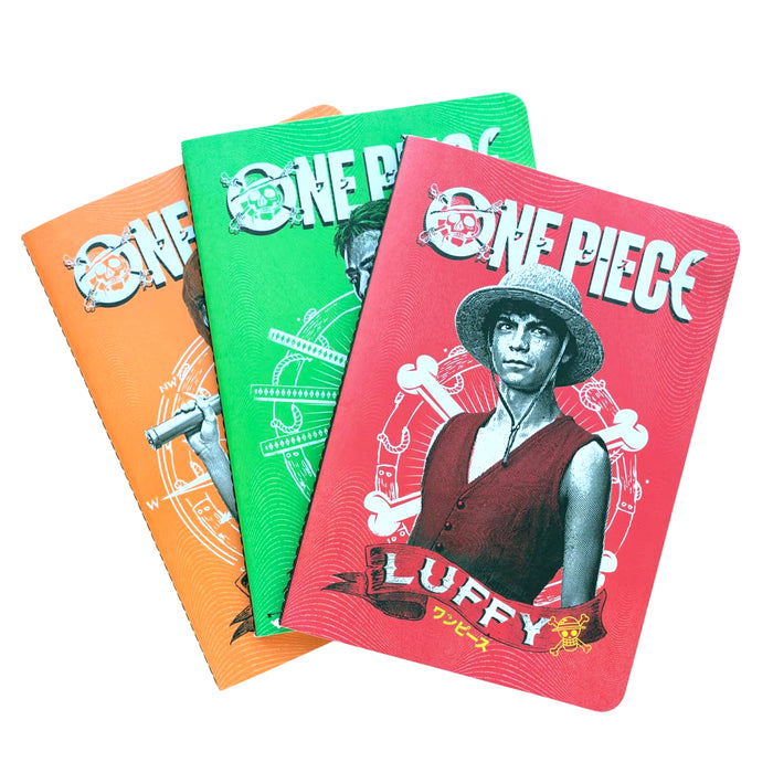 Set di 3 quaderni di One Piece