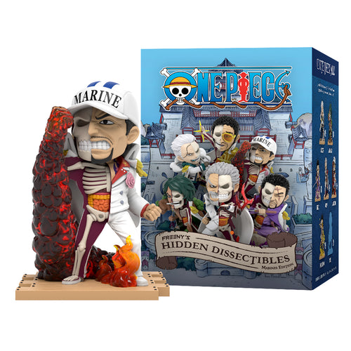 Blind Box di One Piece della serie Hidden Dissectibles, Marine Edition.