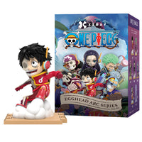 Blind Box di One Piece della serie Egghead Arc. Tutti i personaggi della serie One Piece sono rappresentati nella versione sezionata di Jason Freeny.