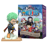 Blind Box di One Piece della serie Egghead Arc. Tutti i personaggi della serie One Piece sono rappresentati nella versione sezionata di Jason Freeny.