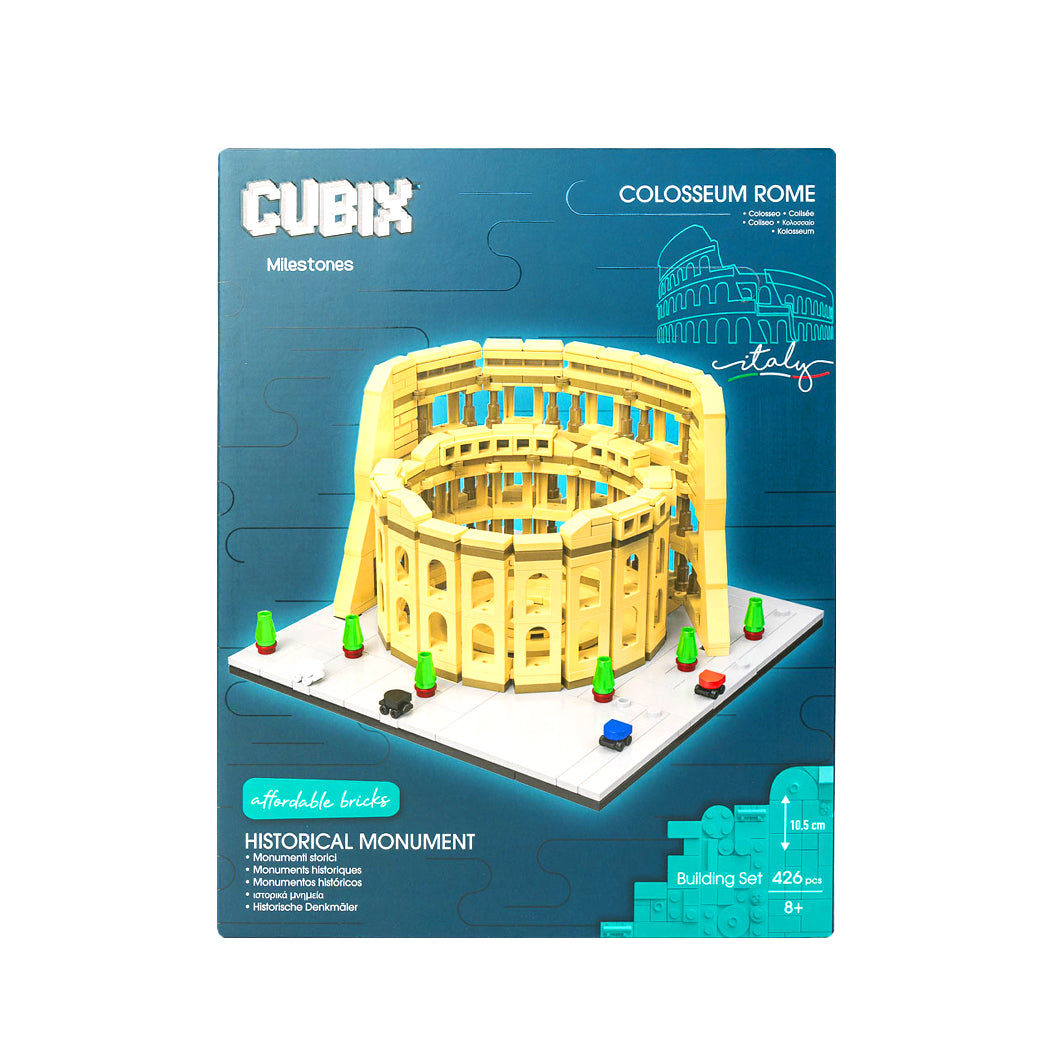 Costruzione a mattoncini della collezione monumenti italiani