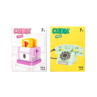 Costruzione a mattoncini della collezione elettrodomestici.