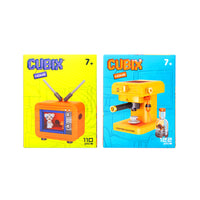 Costruzione a mattoncini della collezione elettrodomestici.