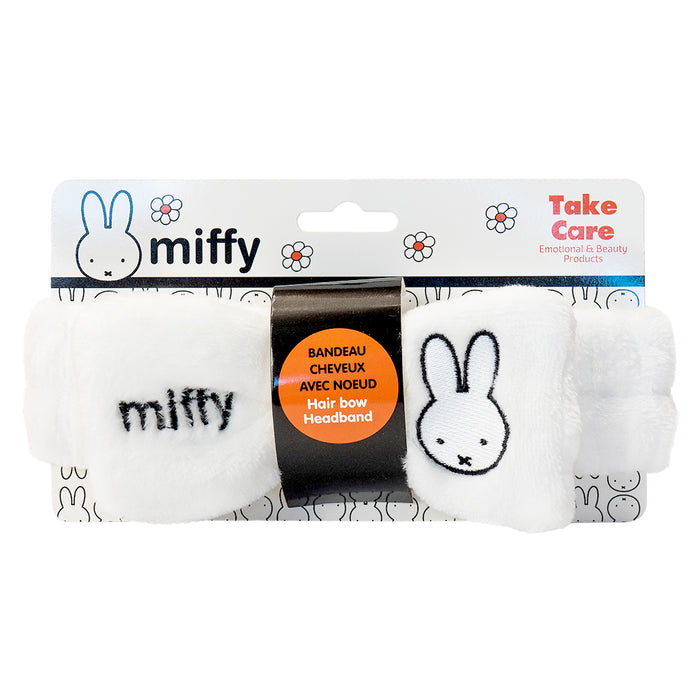 Fascia per capelli di Miffy, ideale per tenere indietro i capelli mentre si applica il make up o una maschera viso.