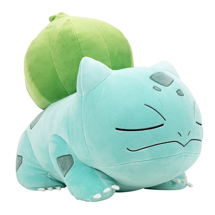Plush super squishy del personaggio Bulbasaur della serie Pokemon.