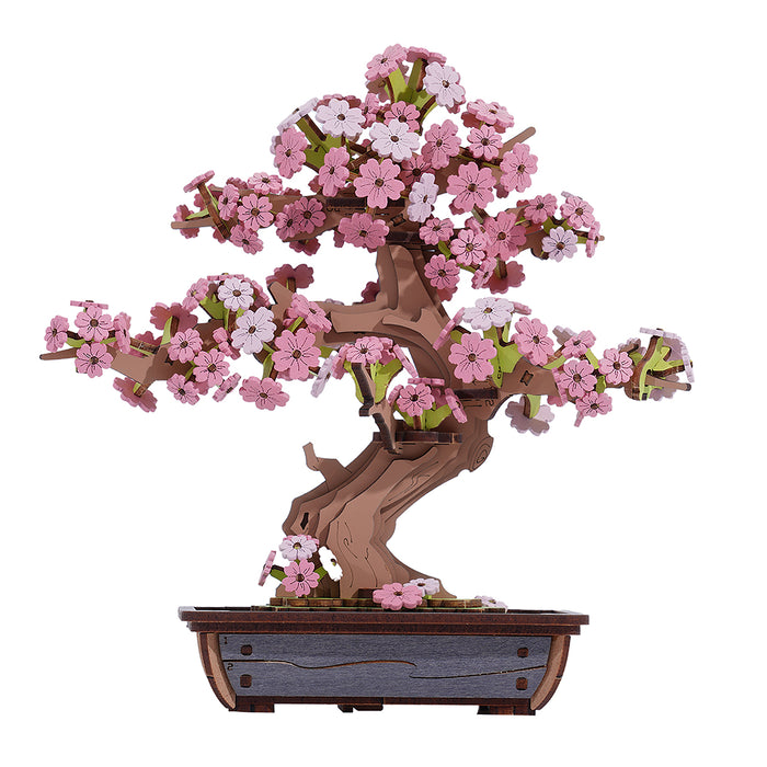 Puzzle in 3d Sakura Bonsai.