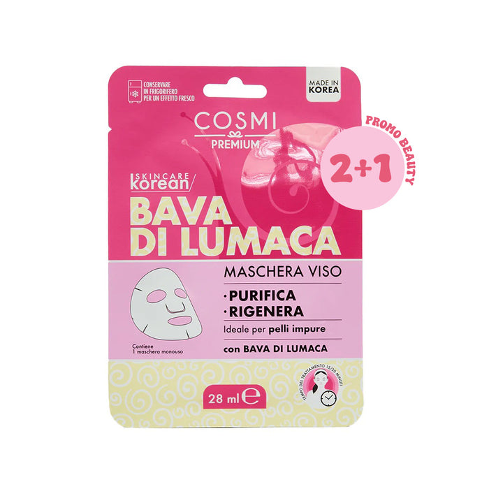 Facial Mask K-Beauty - Bava Di Lumaca|Colore:Unico