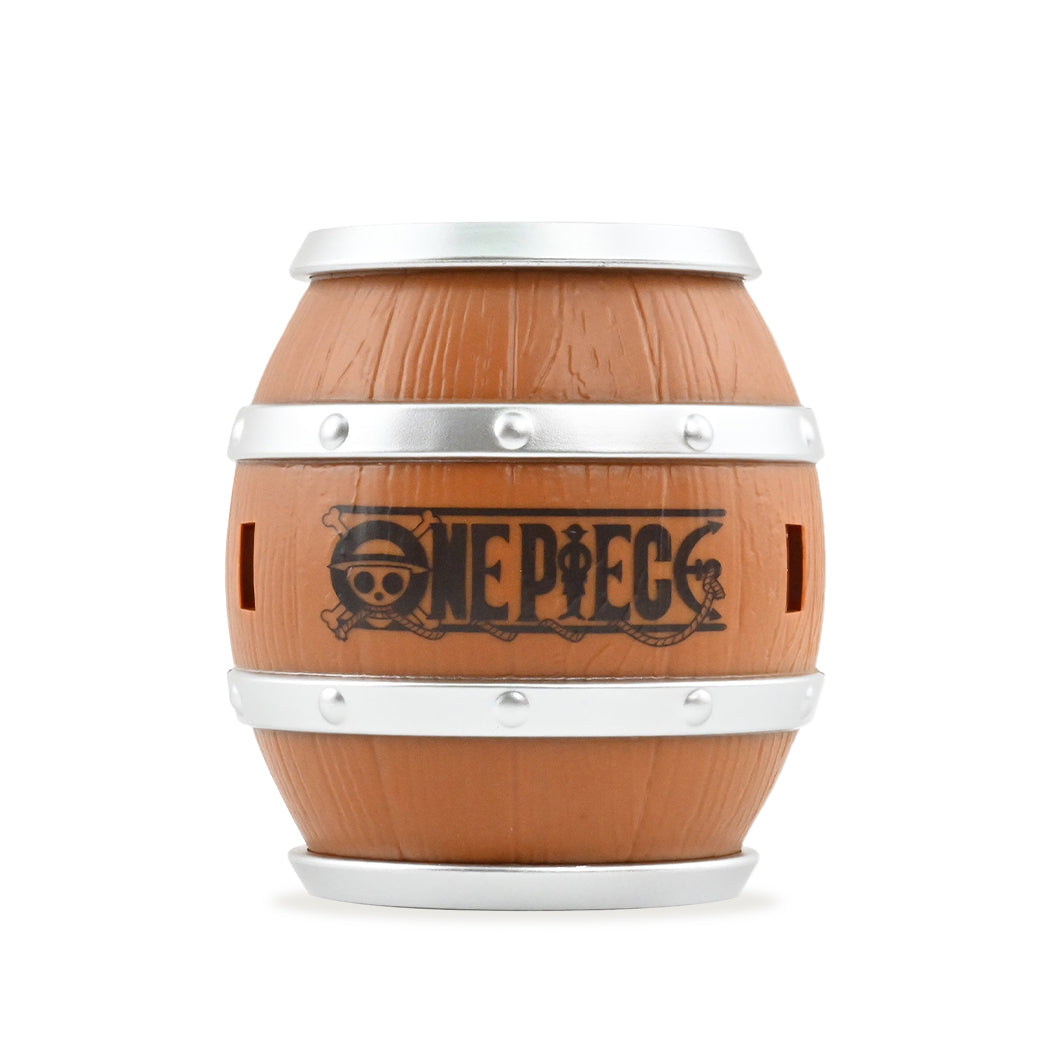 Blind Box di One Piece Barrel Capsule. All'interno della botte puoi trovare i personaggi più iconici della serie.