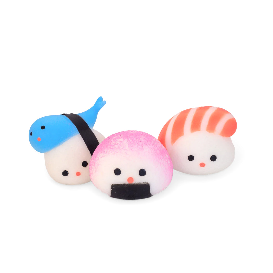 Animaletti kawaii squishy in versione sushi