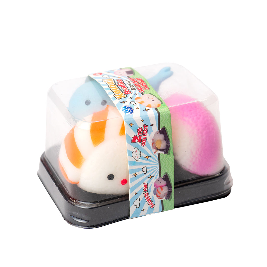 Animaletti kawaii squishy in versione sushi