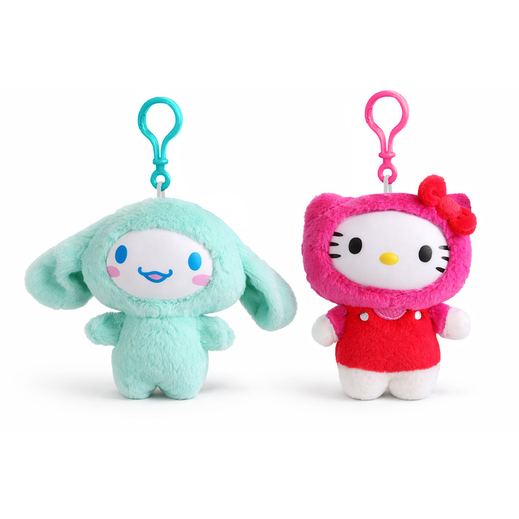 Blind Box versione portachiavi plush di Hello Kitty & Friends