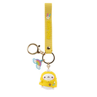 Portachiavi di Molang season series.
Il portachiavi è disponibile in 4 varianti: rosa, lilla, giallo, celeste.