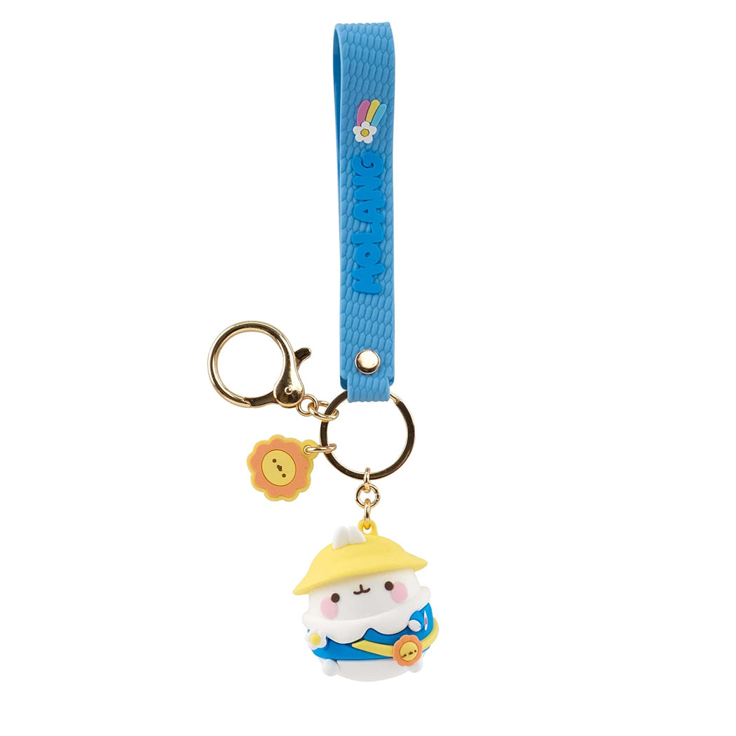 Portachiavi di Molang season series.
Il portachiavi è disponibile in 4 varianti: rosa, lilla, giallo, celeste.