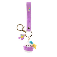 Portachiavi di Molang season series.
Il portachiavi è disponibile in 4 varianti: rosa, lilla, giallo, celeste.