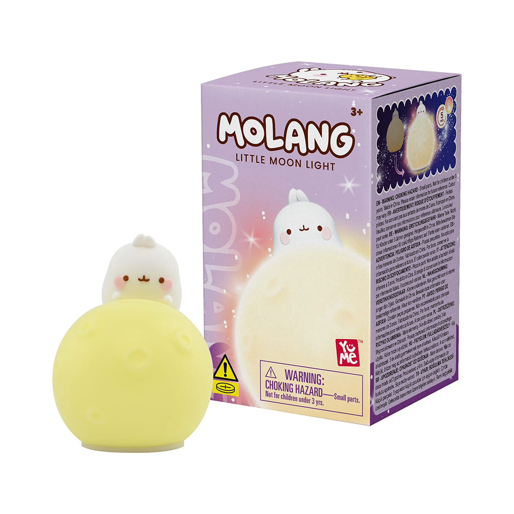 Blind Box di Molang Little Moon Light.
E' possibile scegliere tra: Molang, Puppy, Kitty, Bunny