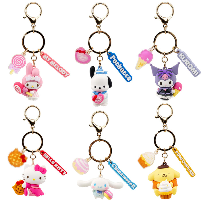 Portachiavi di Hello Kitty & Friends serie snack time.