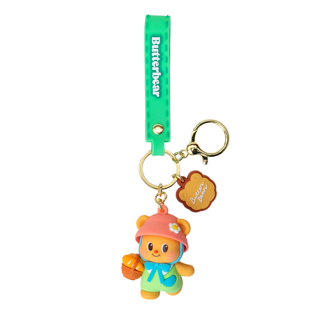 Portachiavi di Butter Bear Serie 2.
Il portachiavi è disponibile in 4 varianti: viola, celeste, verde, rosa.