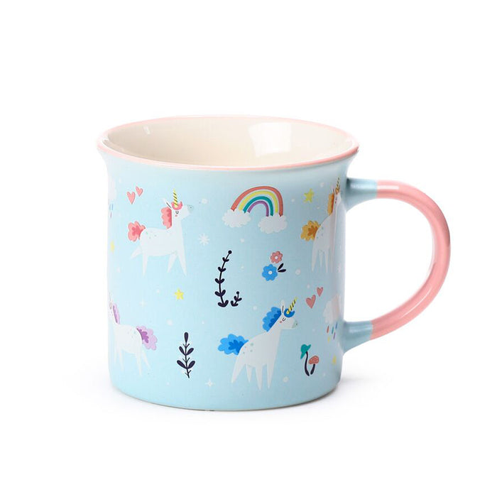 Tazza in ceramica a unicorni. 240ml