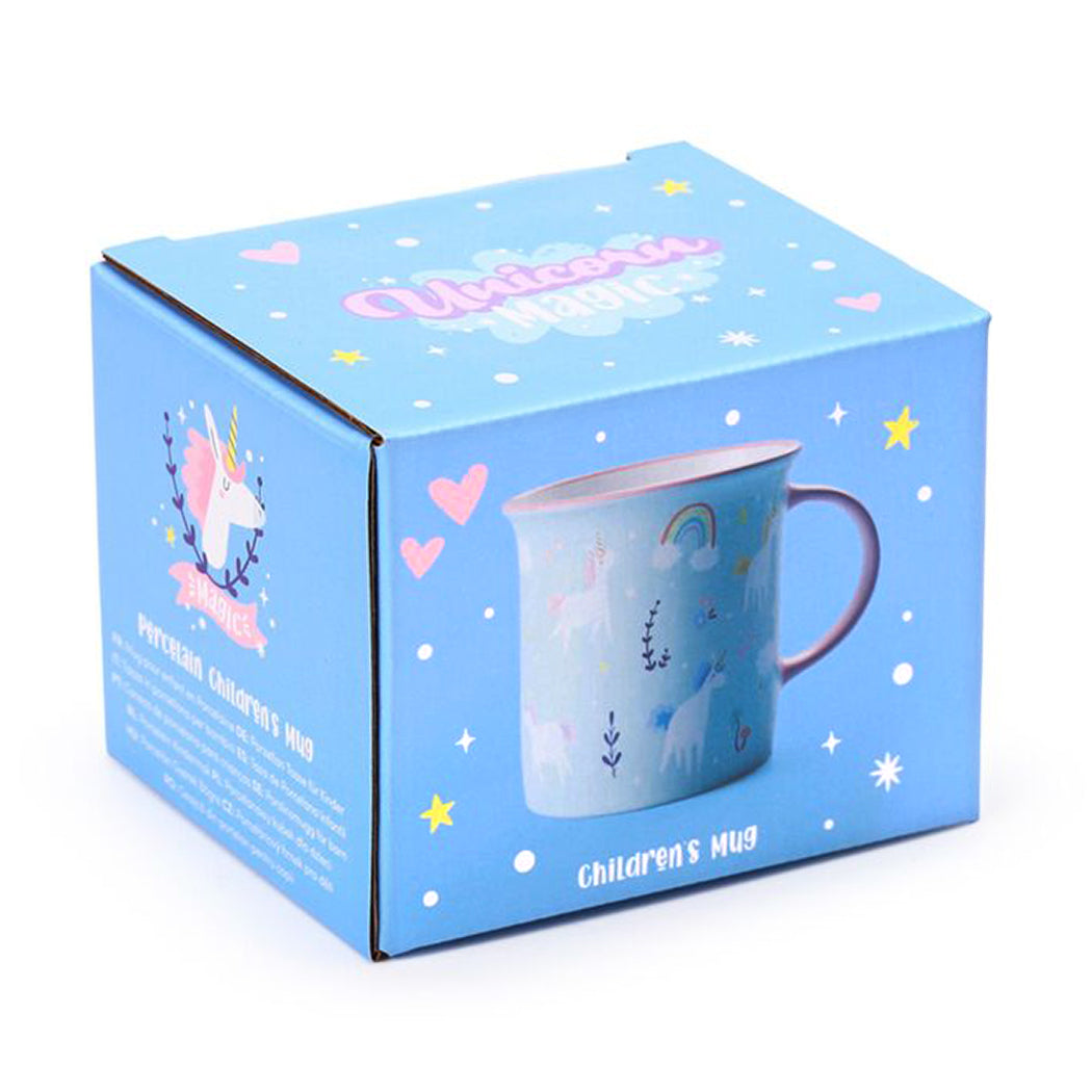 Tazza in ceramica a unicorni. 240ml