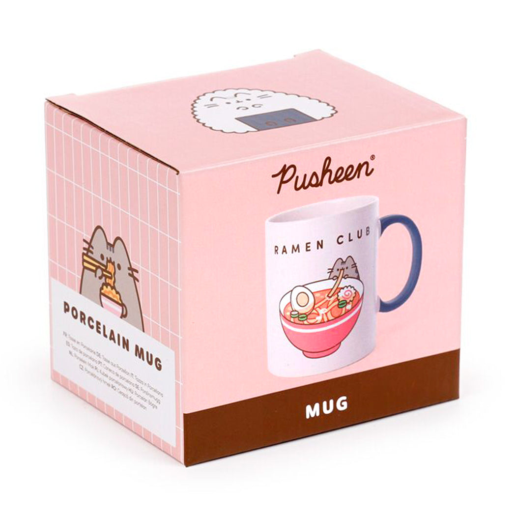 Tazza in ceramica del Gatto Pusheen in versione Ramen Club. 350 ml