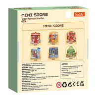 Puzzle in 3d che riproduce in miniatura un negozio di fiori