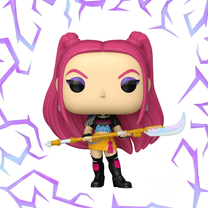 Funko Pop del personaggio Mira della serie Kpop Demon Hunters.