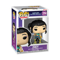 Funko Pop del personaggio Zoey della serie Kpop Demon Hunters.