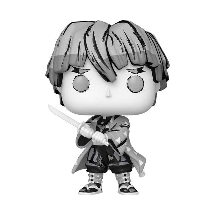 Funko Pop del personaggio Zenitsu Agatsuma della serie Demon Slayer.