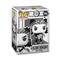 Funko Pop del personaggio Kyojuro Rengoku della serie Demon Slayer.