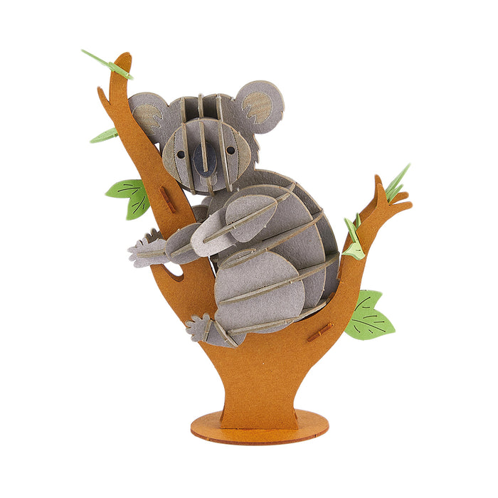 Puzzle in 3d in cartoncino che riproduce un koala.