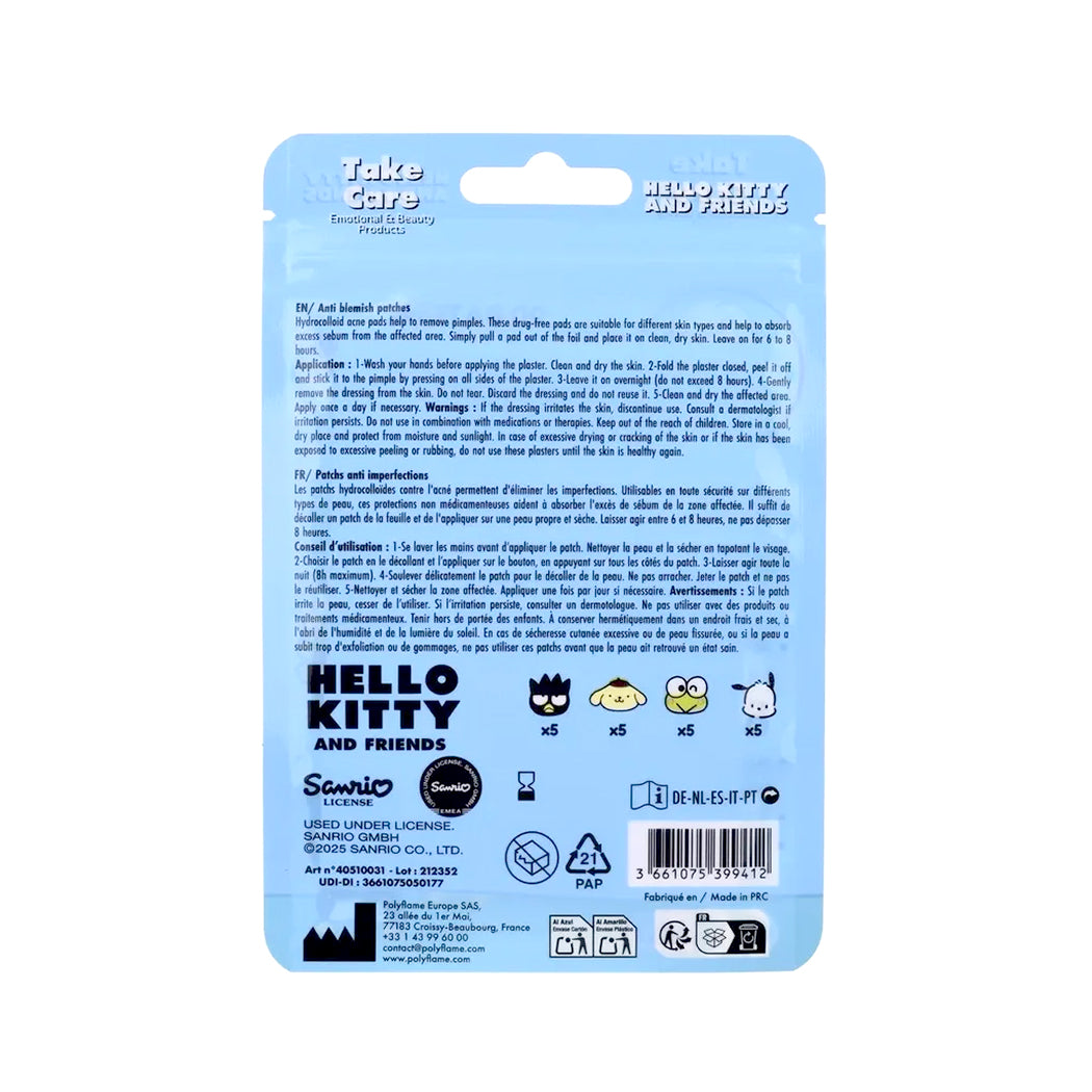 Patch anti imperfezioni a tema Hello Kitty And Friends.