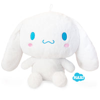 Plush Maxi di Cinnamoroll super morbido e fluffy, tutto da coccolare.