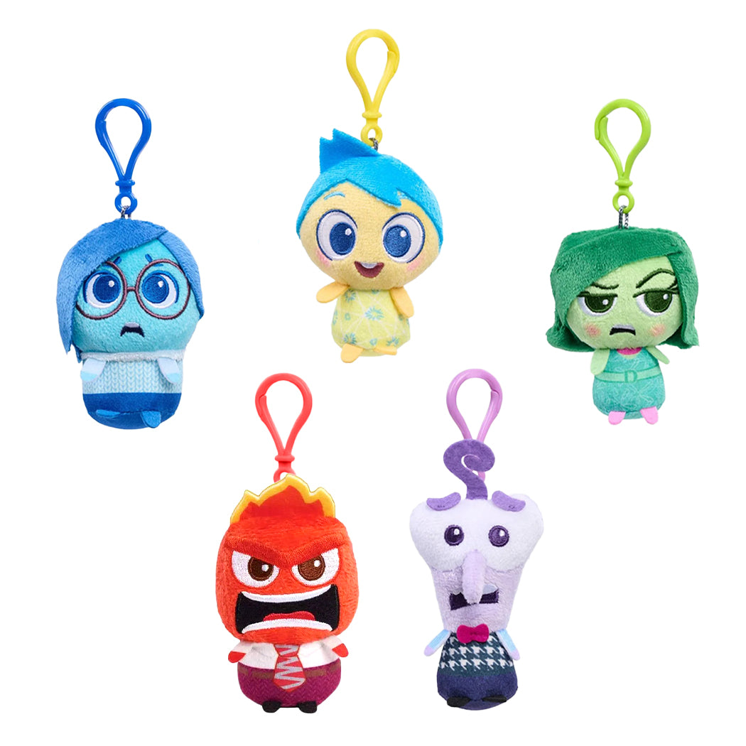 Blind Box versione portachiavi plush di Inside Out 2.