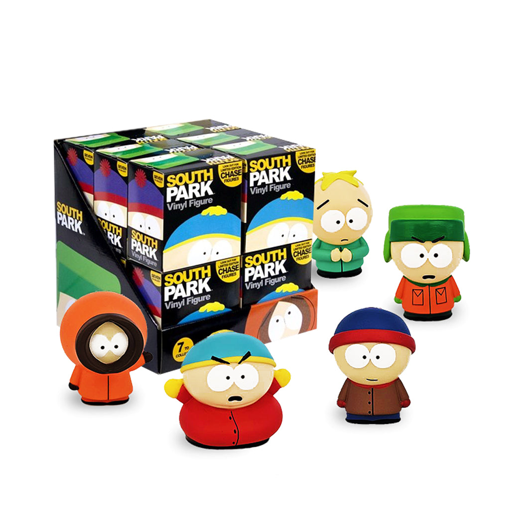 Blind Box della serie South Park in vinile.